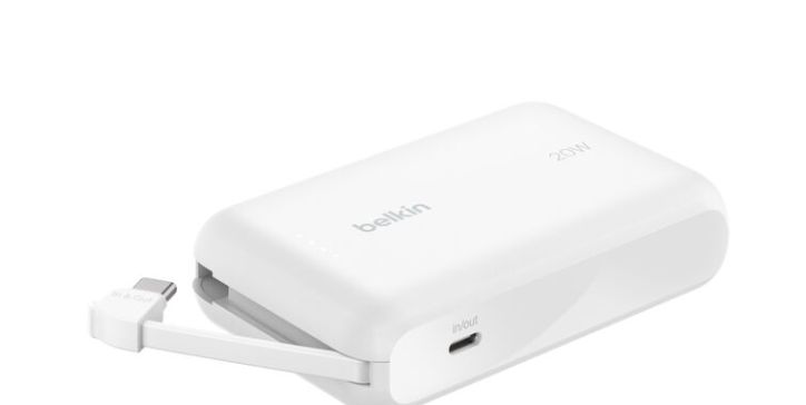 Power Bank 10k Cable Wht-$ 39.99