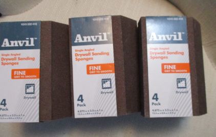 Angled Drywall Sanding Sponges  Smooth NEW-Retail-$ 9.98