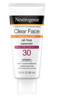 Neutrogena Clear Face Liquid SPF 30, 89 Ml / 3 Oz-Retail-$ 10.99