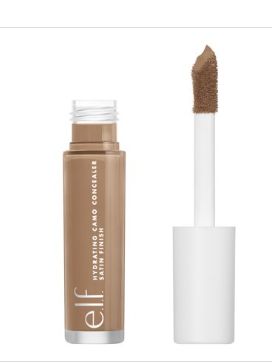 E.l.f. Hydrating Camo Concealer, Lightweight, Full Coverage, Long Lasting, Conceals, Corrects, Covers, Hydrates, Highlights, Tan Walnut, Satin Finish-Retail-$ 7.00