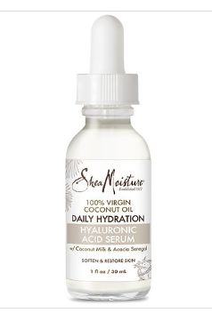SheaMoisture, 100% Virgin Coconut Oil, Daily Hydration Hyaluronic Acid Serum, 1 Fl Oz (30 Ml)-Retail-$ 12.49