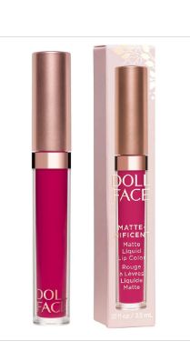 Doll Face Matte-nificent Matte Liquid Lip Color, Retro Vibe - 0.12 Oz-Retail-$ 7.00
