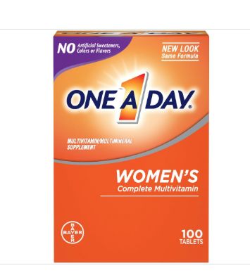 One a Day Women&#39;s Multivitamin Immune Health Support Tablets - 100ct-Retail-$ 13.49