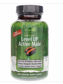 Irwin Naturals, Libido-Max® for Active Men, 60 Liquid Soft-Gels-retail-$ 19.99
