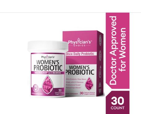 Physician&#39;s Choice Women&#39;s Probiotic Delayed-Release Capsules, 30 CT-Retail-$ 24.99