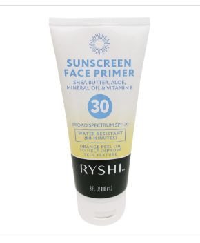 Ryshi Face Primer Sunscreen Lotion - SPF30 3 Fl Oz-Retail-$ 14.99