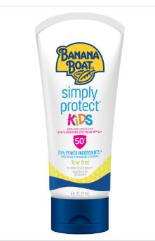 Banana Boat Simply Protect Kids Sunscreen Lotion, SPF 50+6 OZ-Retail-$ 13.99
