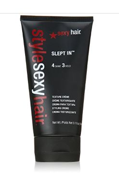 SexyHair Style Slept in Texture Cream 5.1 Oz | Soft Texture and Control | Lightweight and Adds Shine | Washes Out Easily-Retail-$ 17.99