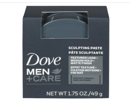 Dove Men+Care Hair Sculpting Paste, 1.7 OZ-Retail-$ 8.99