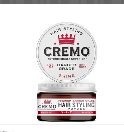 Cremo Shine Pomade, High Hold, 4 OZ-Retail-$ 11.99