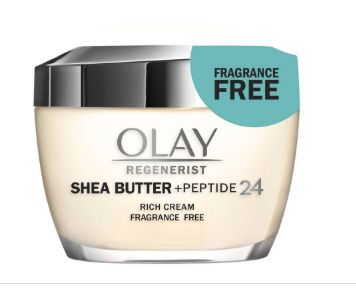 Olay Regenerist Shea Butter + Peptide 24 Face Moisturizer, 1.7 OZ-Retail-$ 33.99