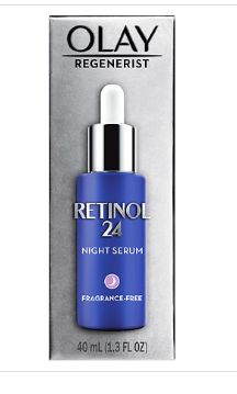 Olay Regenerist Retinol 24 Night Facial Serum, 1.3 OZ-Retail-$ 19.99