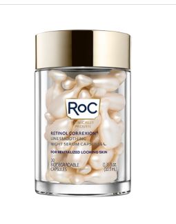 RoC Retinol Capsules Anti-Aging Night Retinol Face Serum Treatment - 30ct/0.35 Fl Oz-Retail-$ 24.99