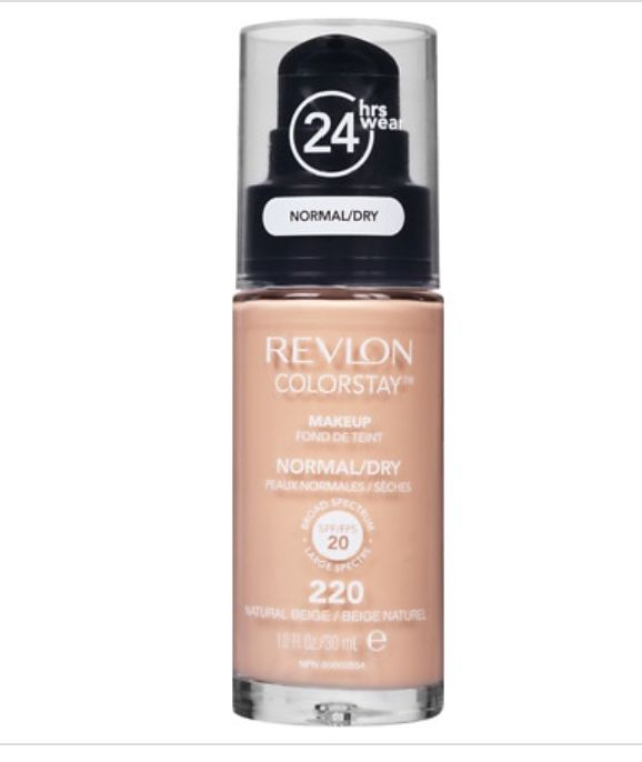 Revlon ColorStay Makeup for Normal/Dry Skin with SPF 20, Retail $12.69