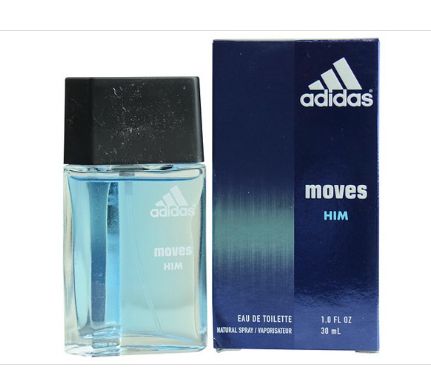 ADMMTS1 Adidas Moves &amp; EDT Spray for Men - 1.0 Oz-Retail-$ 13.99