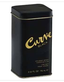 Liz Claiborne Curve Black 2.5 Cologne Spray for Men-Retail-$ 24.99
