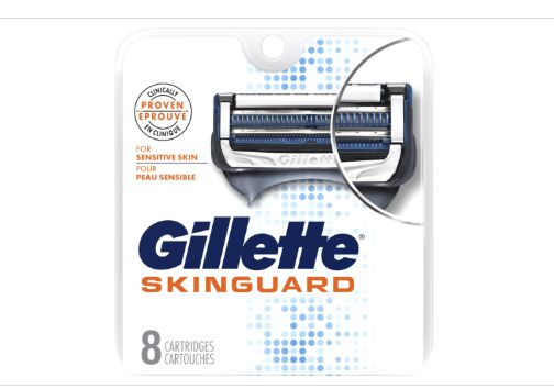 Gillette SkinGuard Men&#39;s Razor Blade Refills, 8 CT-Retail-$ 34.99