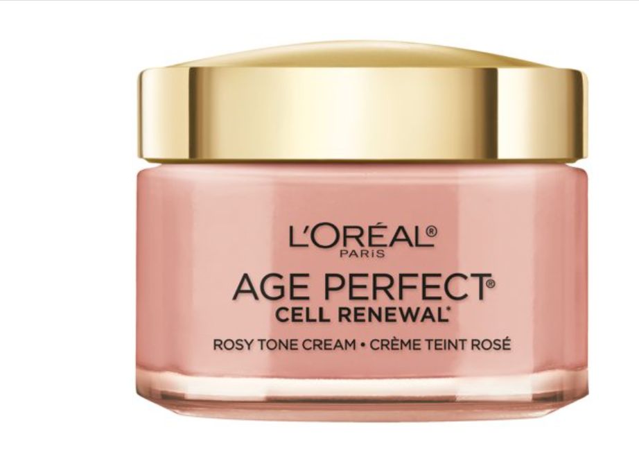 L&#39;or Al Paris Day Cream Age Perfect Rosy Tone with Lha &amp; Peony Extract, Retail $27.74