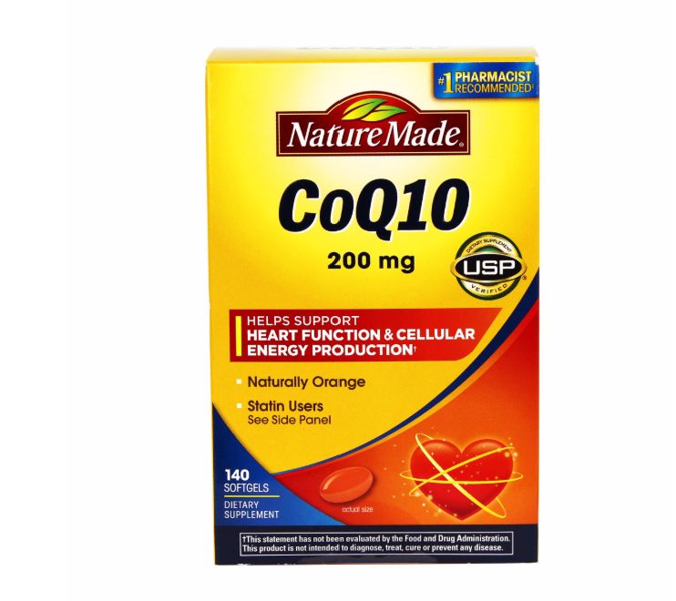 Nature Made Coq10 200 mg. -140 Softgels