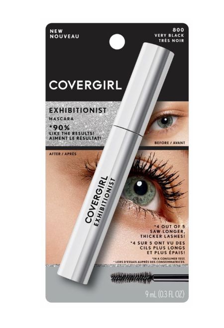 CoverGirl Exhibitionist Mascara, Very Black, Retail $9.99
