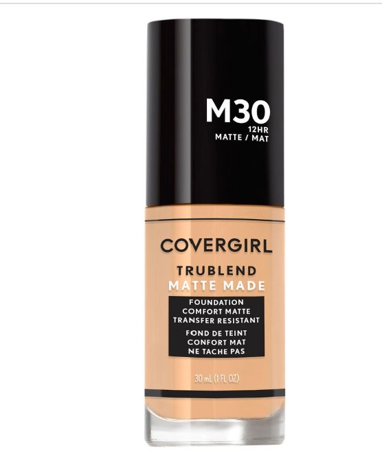 CoverGirl TruBlend Matte Made Liquid Foundation, Retail $12.49