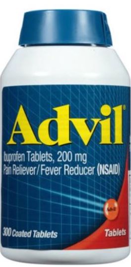 Advil Pain Reliever/Fever Reducer Tablets - Ibuprofen (NSAID) - 300ct