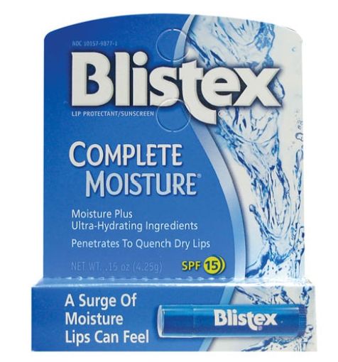 Blistex Complete Moisture Lip Moisturizer | 0.15 Oz Balm - Retail $3.49