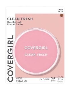 COVERGIRL Clean Fresh Pressed Powder - 230 Dark - 0.35oz - Retail $11.99