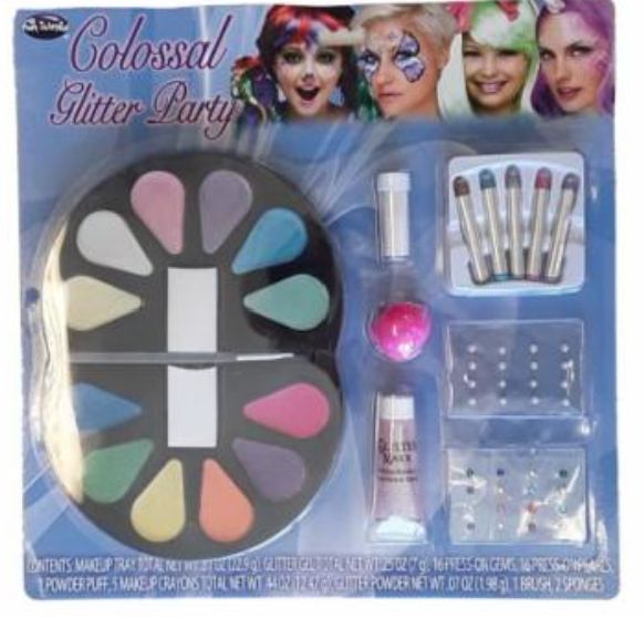 Colossal Value Makeup Kit - Glitter Party - Retail $14.99