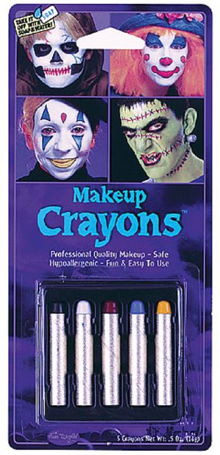 Horror Makeup Crayons by Spirit Halloween - Retail $12.99