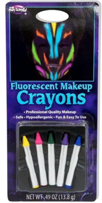 Fw9634C Makeup Crayons Fluorescent - retail $19.44