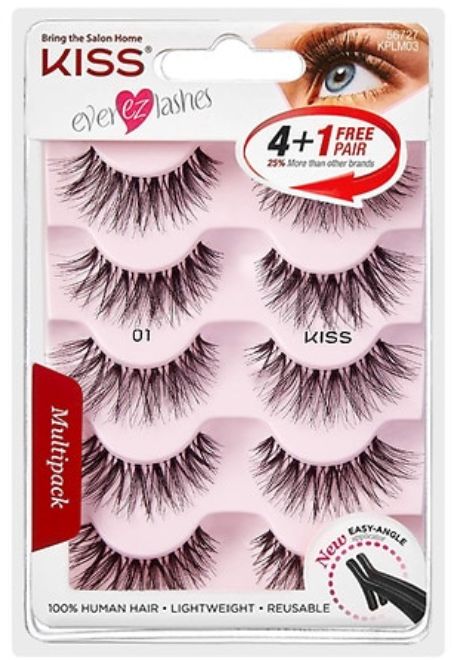 KISS Products So Wispy False Eyelashes - 5ct - Retail $11.49