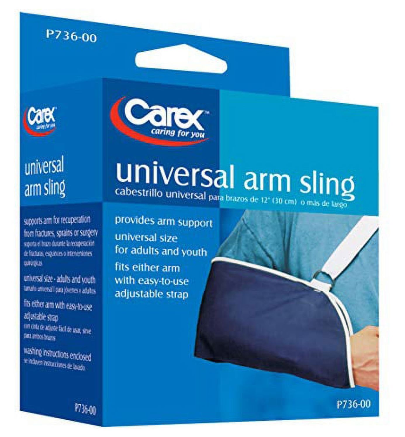 Carex Universal Arm Slings, Supports Recovery from Fractures, Sprains, and Surgery - Retail $11.26