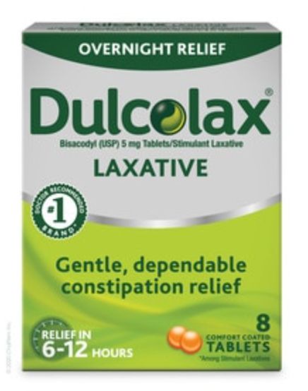 Dulcolax Stimulant Laxative Constipation Relief Tablets - 6 Ct - Retail $3.89