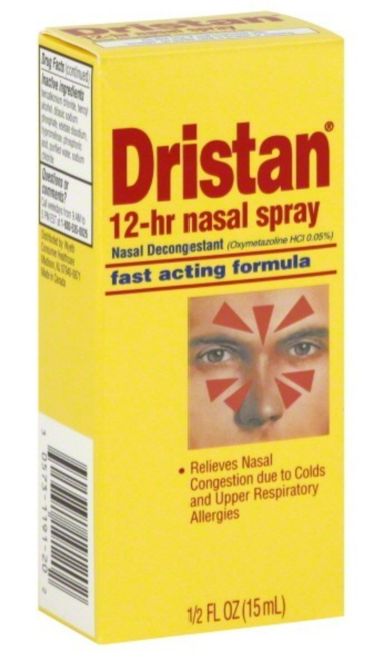 Dristan 12-Hour Decongestant Nasal Spray - 0.5 Fl Oz - Retail $7.79