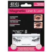 False Eyelashes Magnetic Liquid Liner &amp; Lash Accent 002 Black Magnetic Liquid Liner No Glue Required Reusable Vegan-Friendly Eyelashes - Retail $25.00