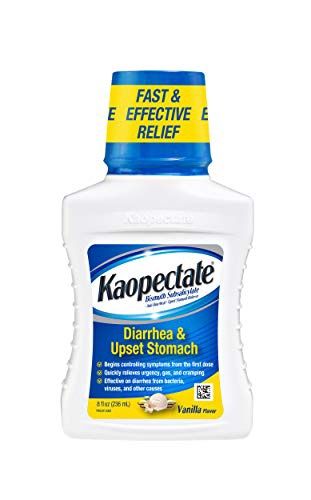 Kaopectate Anti-Diarrheal Upset Stomach Relief Vanilla 8 Fl Oz - Retail $8.99