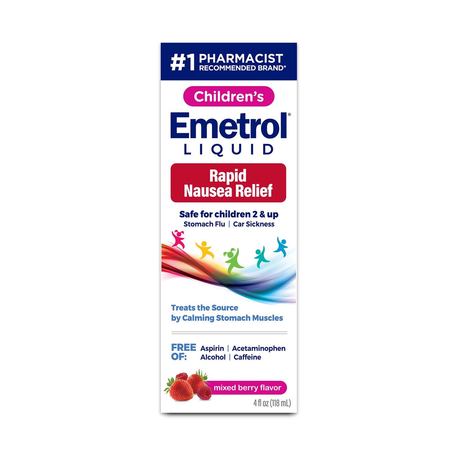 Children&#39;s Emetrol for Nausea, Mixed Berry, 4 OZ - Retail $11.49