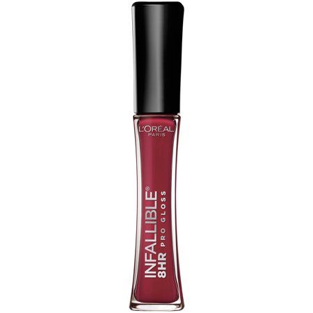 L&#39;Oreal Paris Infallible 8HR Never Fail Lip Gloss, 240 Glistening Berry - Retail $8.97