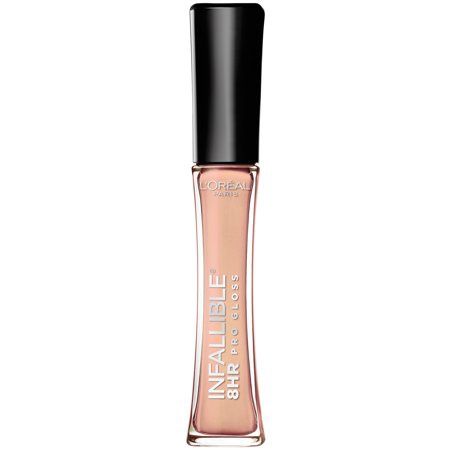 L&#39;Oreal Paris Infallible 8HR Never Fail Lip Gloss, 105 Petal - Retail $8.99