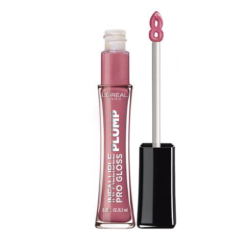 L&#39;Oreal Paris Infallible Pro Gloss Plump Lip Gloss with Hyaluronic Acid - Mauve Glow , 0.21 Fl Oz - Retail $8.99