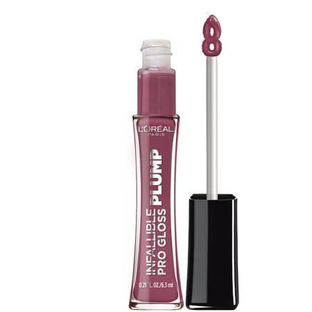 L&#39;Oreal Paris Infallible Pro Gloss Plump Lip Gloss with Hyaluronic Acid - True Berry, 0.21 Fl Oz - Retail $8.99