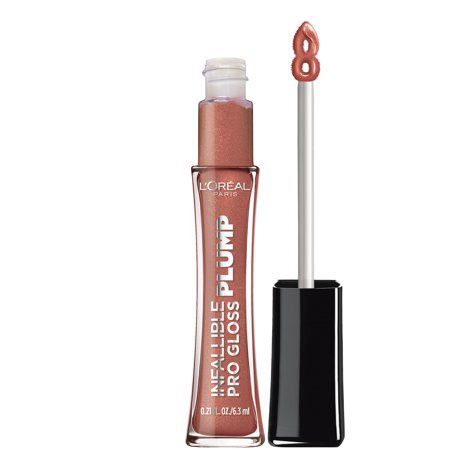 L&#39;oréal Paris Infallible Pro-Gloss Plump Longwear Plumping and Hydrating Hyaluronic Acid Lipgloss 1 Count - Retail $8.99