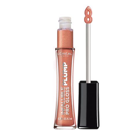 L&#39;Oreal Paris Infallible Pro Gloss Plump Lip Gloss with Hyaluronic Acid - Lucid Glow, 0.21 Fl Oz - Retail $8.99