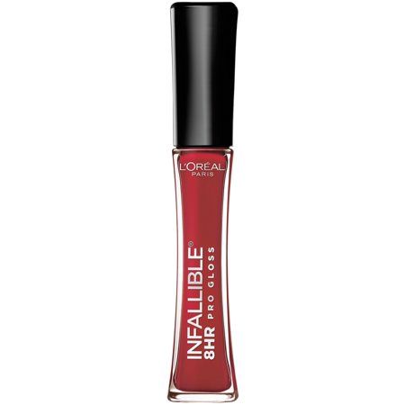 L&#39;Oreal Paris Infallible 8HR Never Fail Lip Gloss, 315 Rebel Red - Retail $8.99