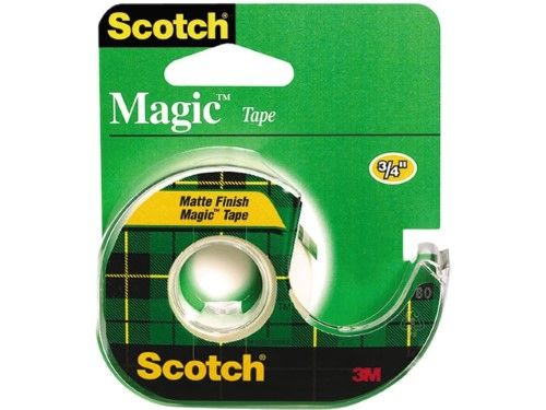 Scotch Magic Tape  3/4 in x 650 in (18 yd) - Retail $3.09