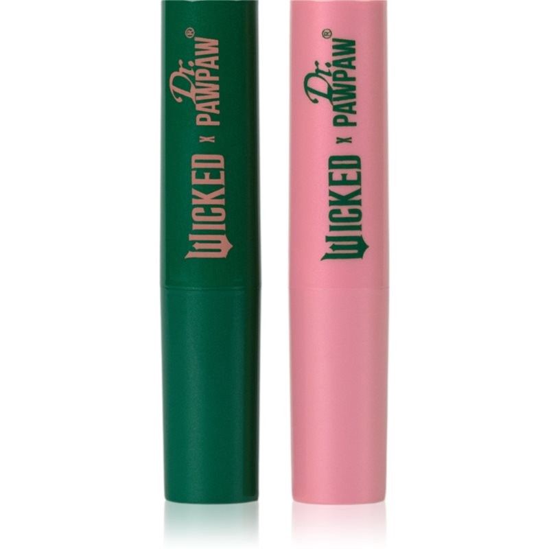 Dr. PawPaw X Wicked Lip Balm Duo - Enchanting and Glimmer 0.1 Fl Oz Each / Pack of 2 - Retail $12.49