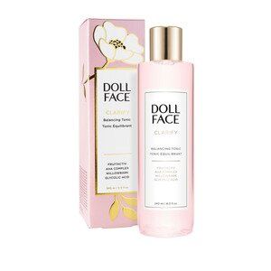 Doll Face Clarify Balancing Toner Glycolic Acid Willow Bark and Enzymes for Facial Soothing Facial Toning 8oz - Retail $14.49