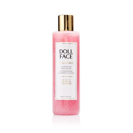 Doll Face Brilliance Illuminating Face Polish 240ml/8oz - Retail $16.99