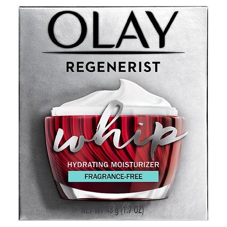 Olay Regenerist Whip Face Moisturizer, Fragrance-Free, 1.7 OZ - Retail $29.99